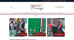 Desktop Screenshot of matchydressage.com